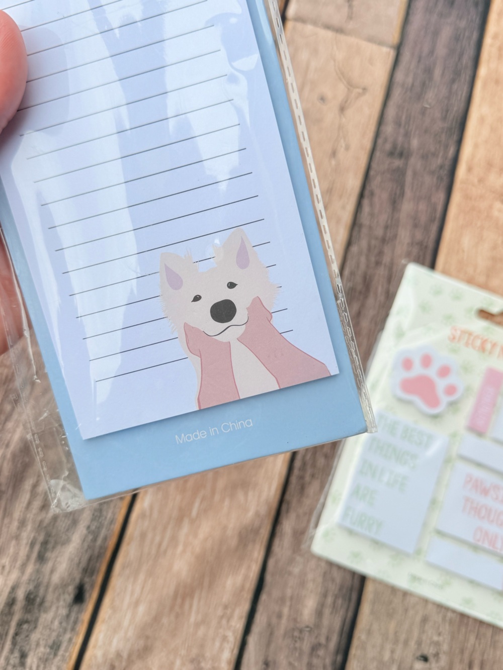 Pet Lover Magnetic Notepad & Sticky Notes Set - Picture 4 of 5